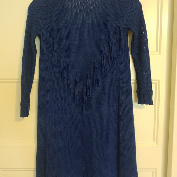 Blue duster sweater - Picture 3 of 3